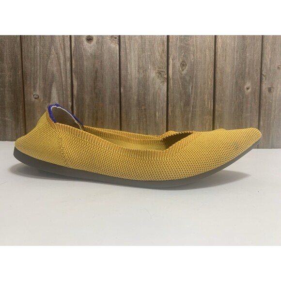 Rothy’s The Point Marigold Pointed Toe Ballet Flats Size 8 - Picture 1 of 8